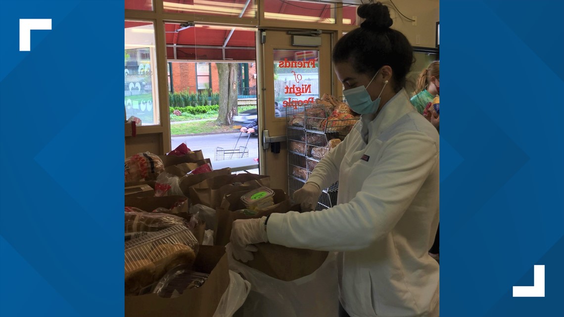 Friends of Night People moving pantry on Hudson to Vermont Street - Vimarsana News
