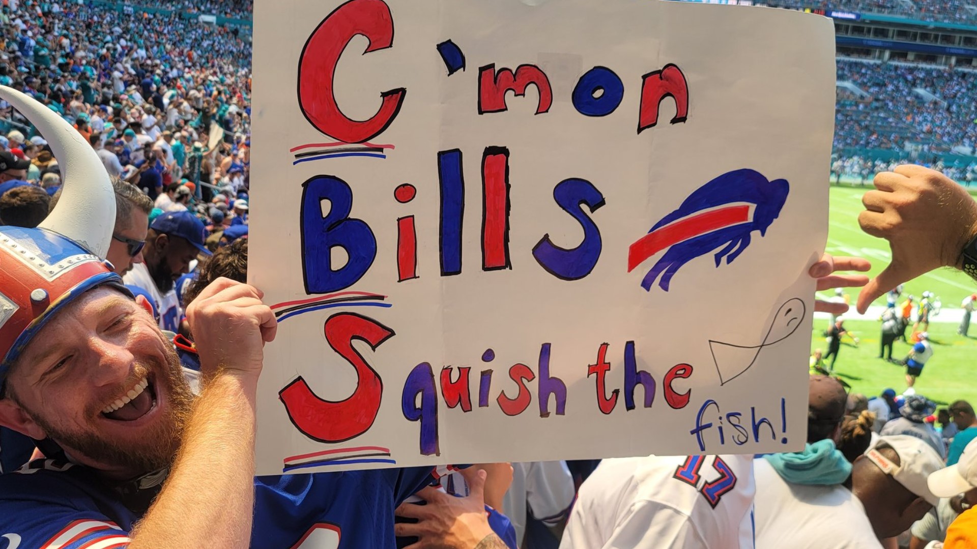 Bills fans flock to Miami for AFC East showdown with Dolphins