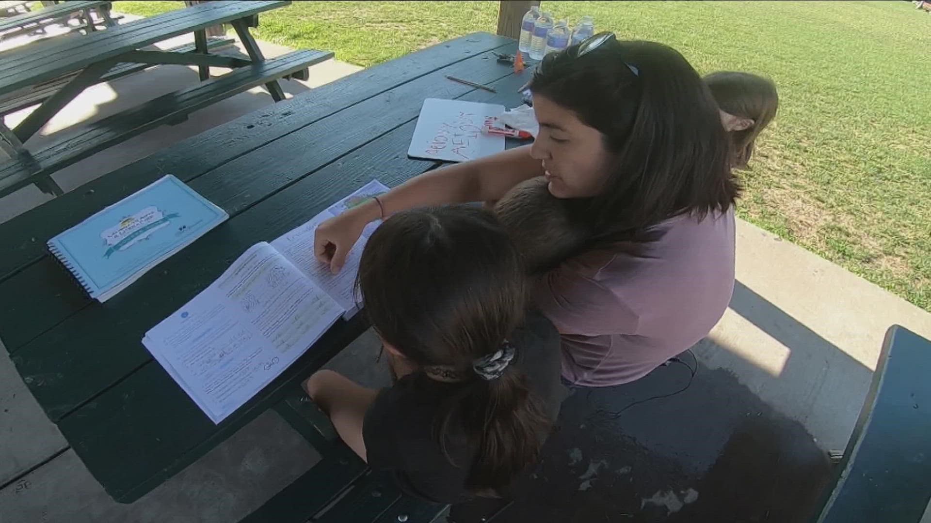 In the last year, the number of families in the homeschooling program increased by 12 percent.