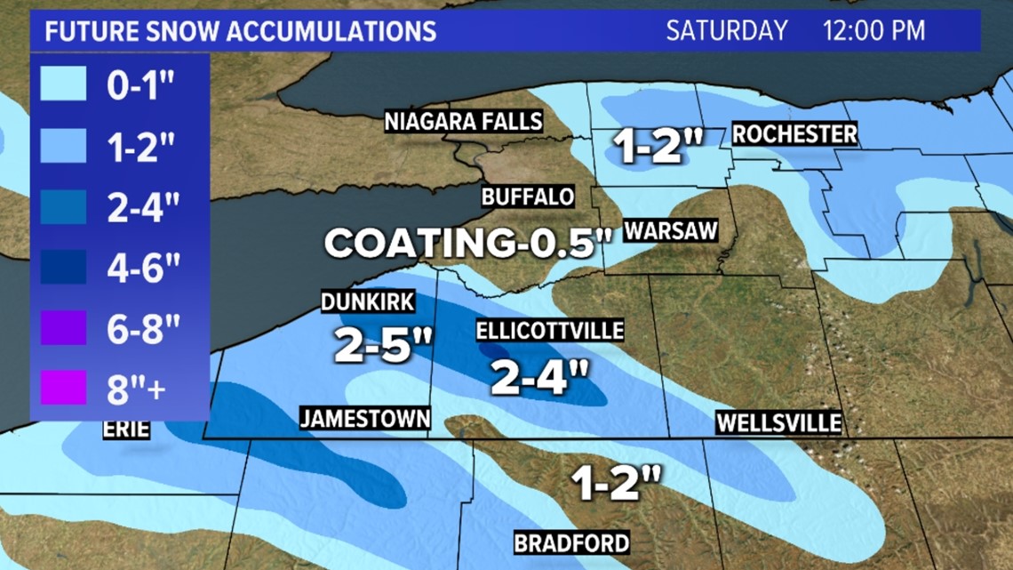 Lake Effect Snow Warnings And Advisories Expire | Wgrz.com