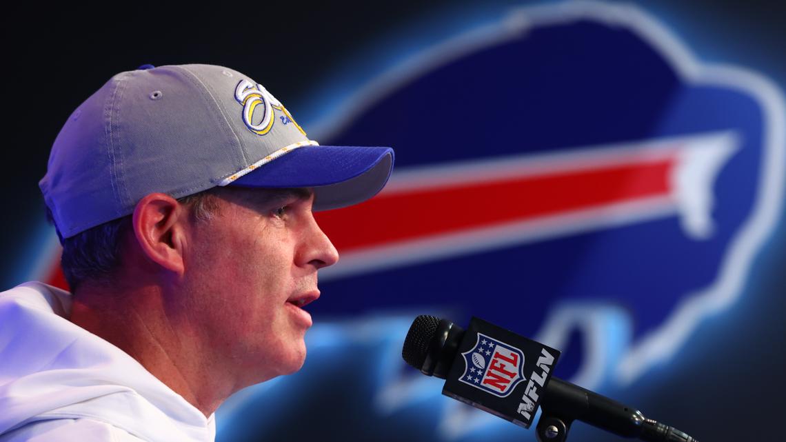 Bills trade down 3 times, slide out of first round of NFL Draft