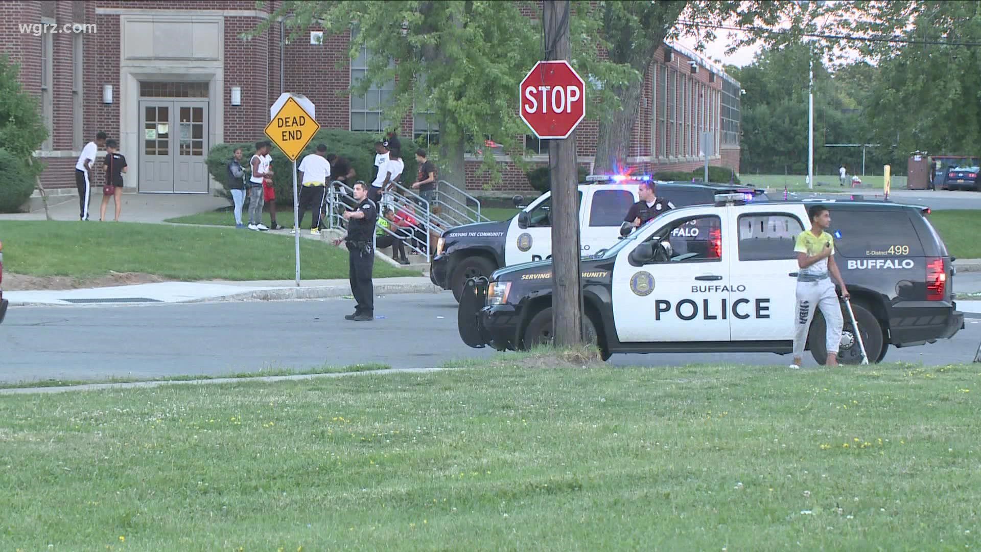 This happened at Emerson Park near the Harvey Austin School