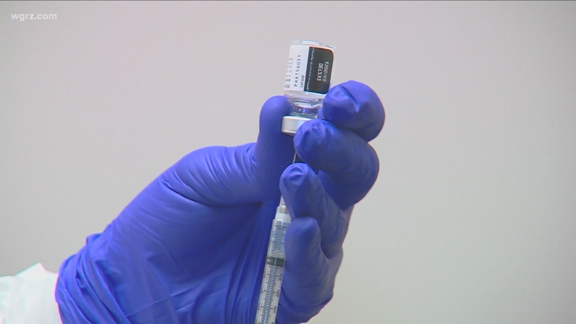 Even without considering the expansion of the vaccine roll-out from phase 1-A to phase 1-B, there's a supply issue with the vaccine in Erie County.