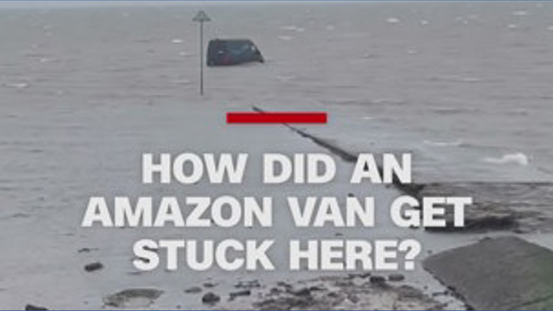 Stuck In Water Amazon van get stuck in water following GPS | wgrz.com