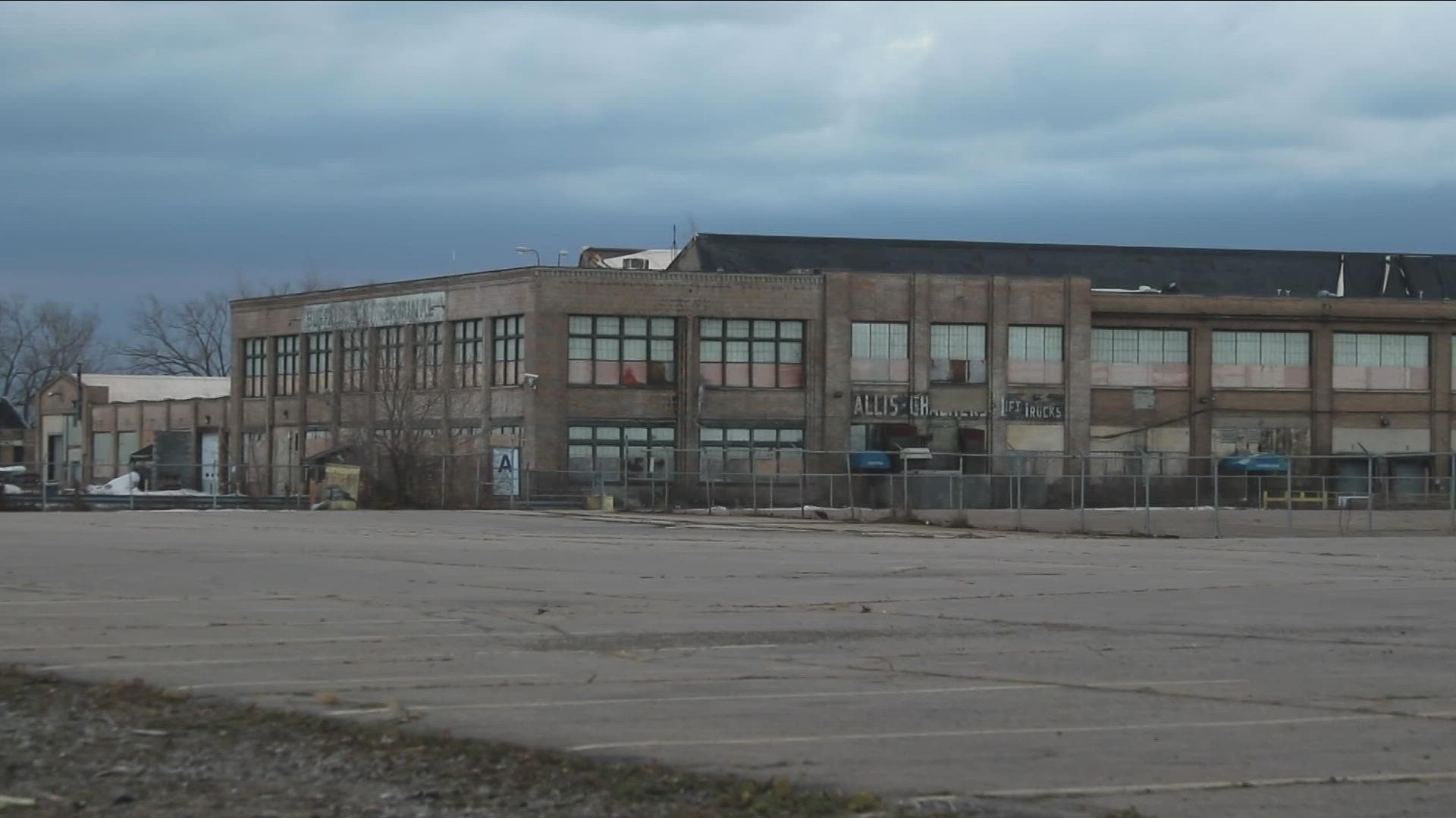 The 30 acre property includes a large former auto factory most recently known as Terminal A.