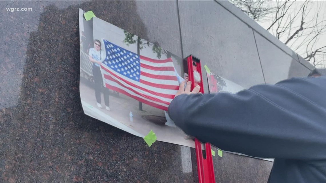 Photo exhibit debuts outside downtown Buffalo library to start discussion on veterans' mental health - Vimarsana News