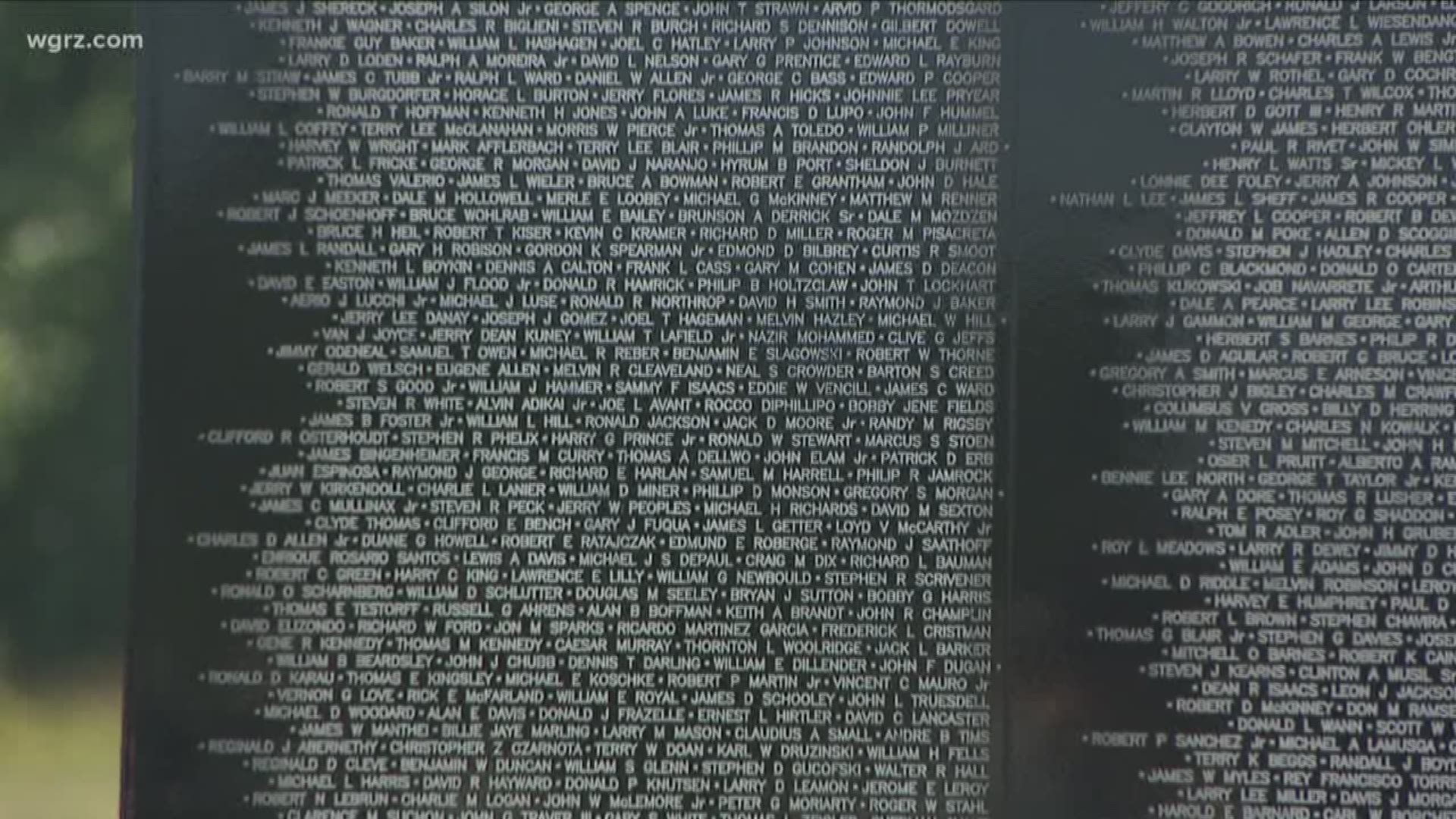 Vietnam Veterans Memorial Wall Arrives In WNY