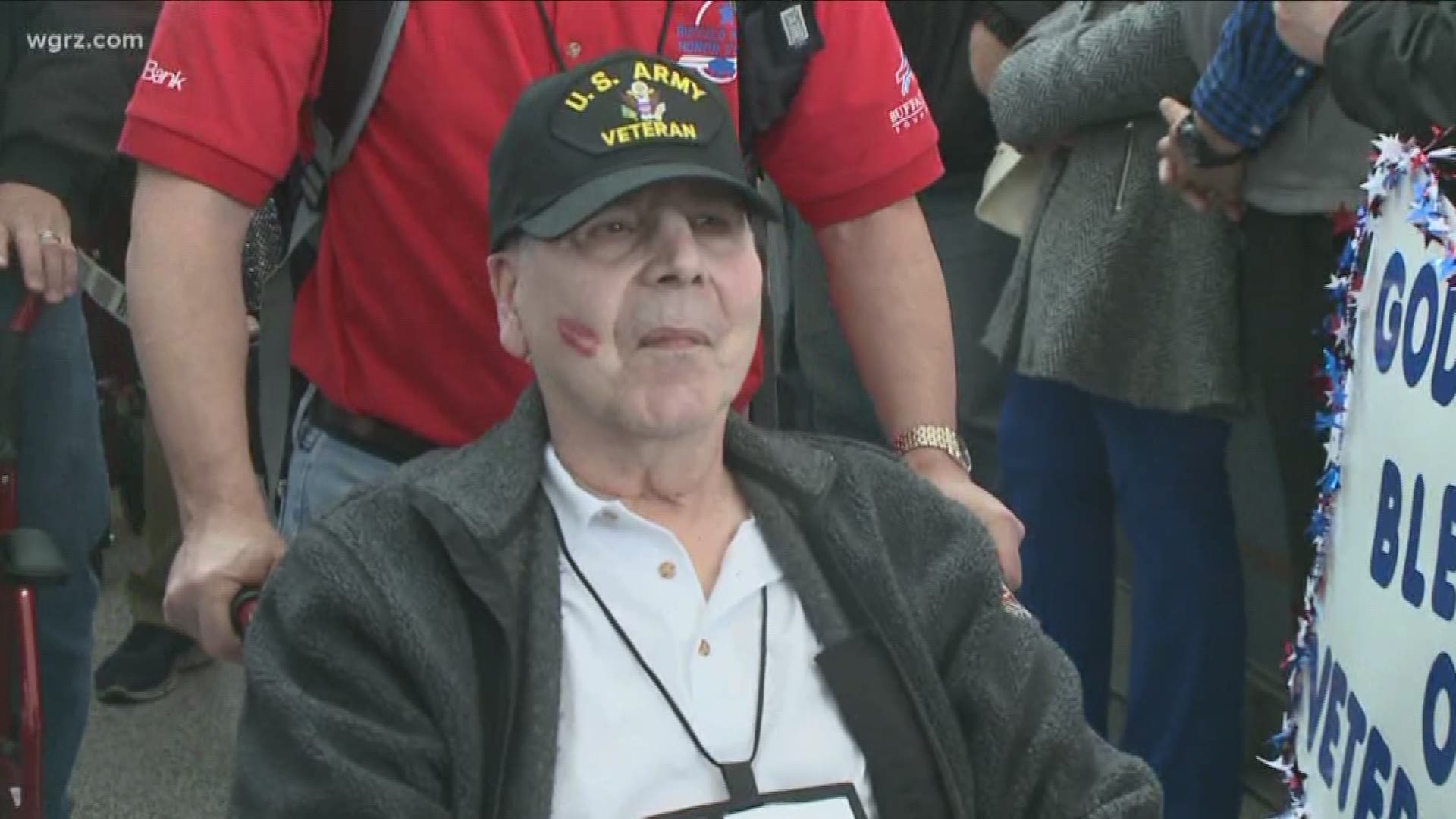 Honor Flight returns to Buffalo after flight cancellation