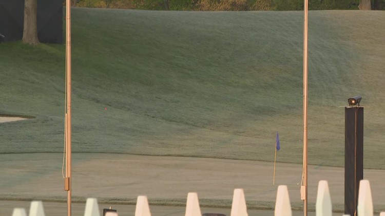 PGA Championship frost delay ends