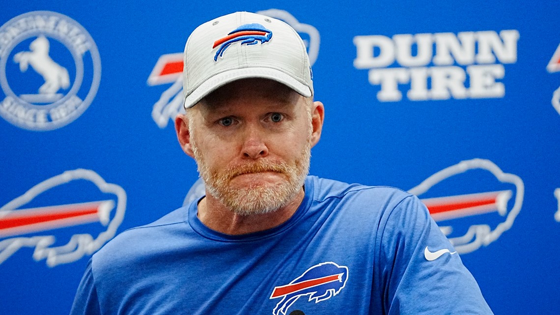 Bills coach Sean McDermott screams at refs and Twitter loves it