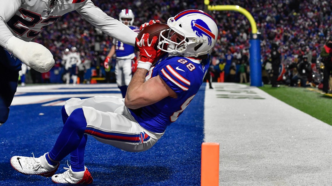 Dawson Knox asks Bills Mafia for help in TE University competition