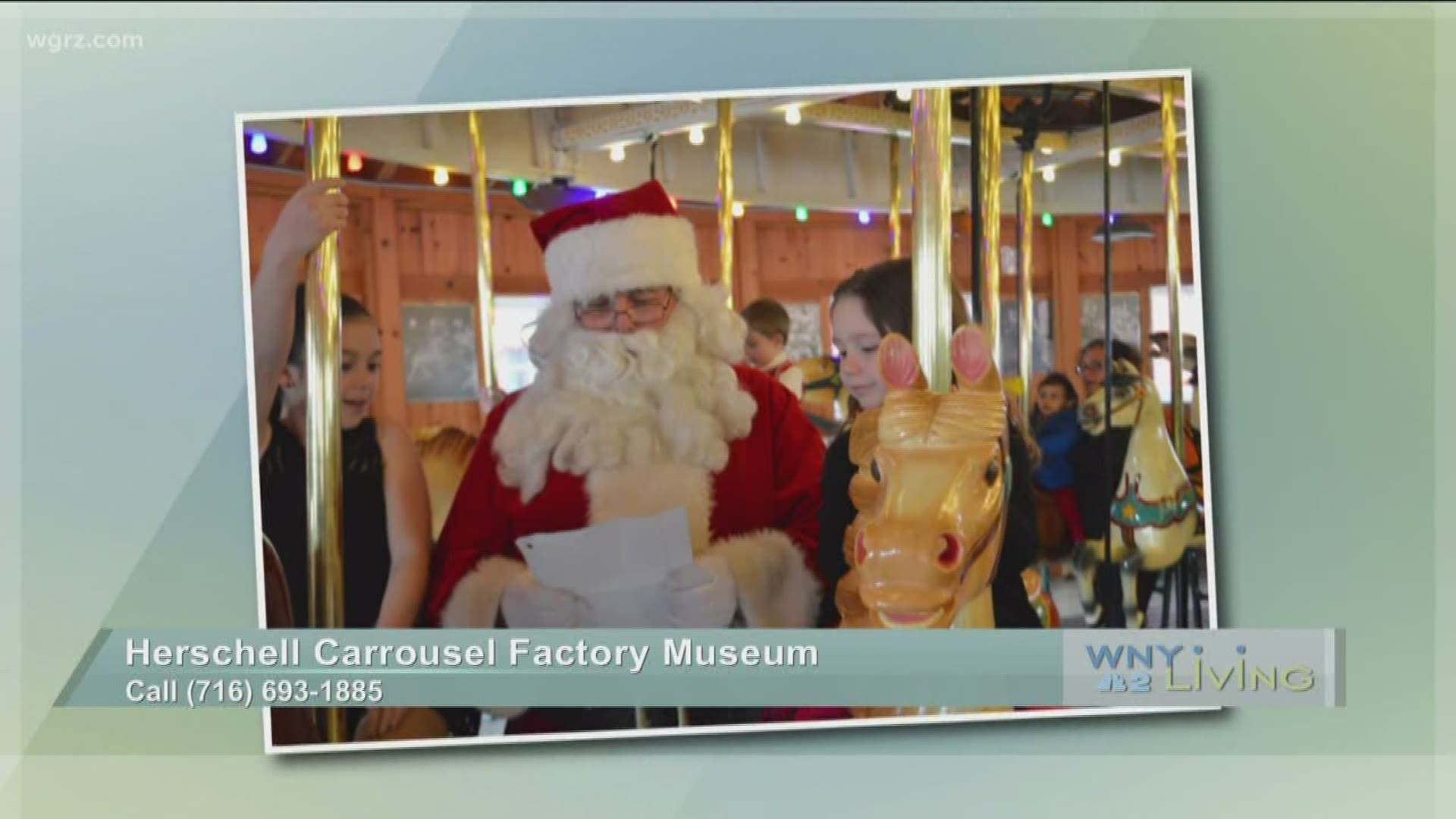 November 30 - Herschell Carrousel Factory Museum (THIS VIDEO IS SPONSORED BY HERSCHELL CARROUSEL FACTORY MUSEUM)