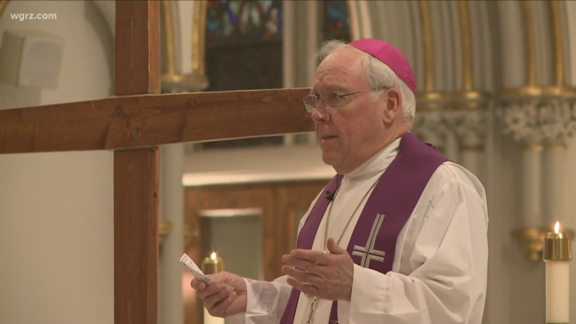 Two On Your Side Daybreak coverage as Buffalo Bishop Richard Malone resigns.
