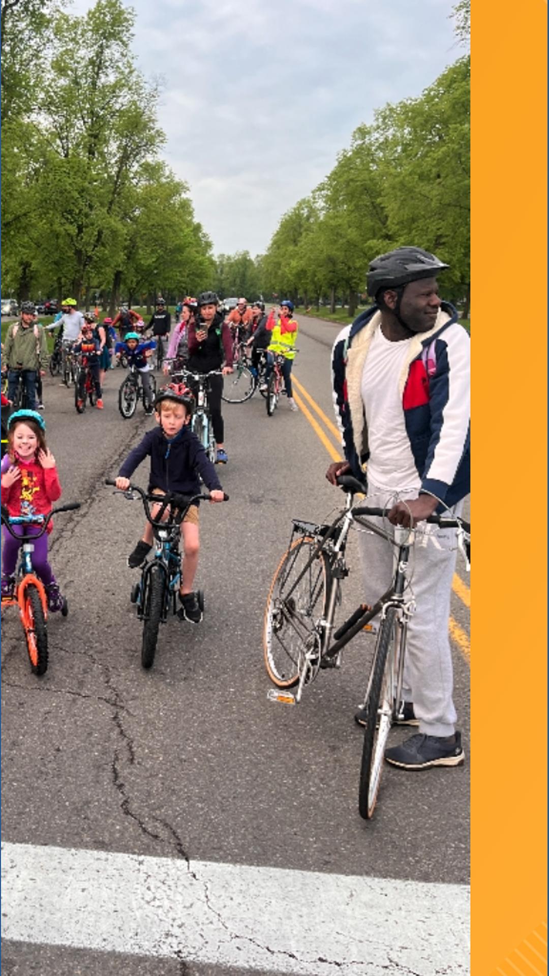 Students Riding Bikes 150 students ride bikes to Buffalo schools for health boost | wgrz.com