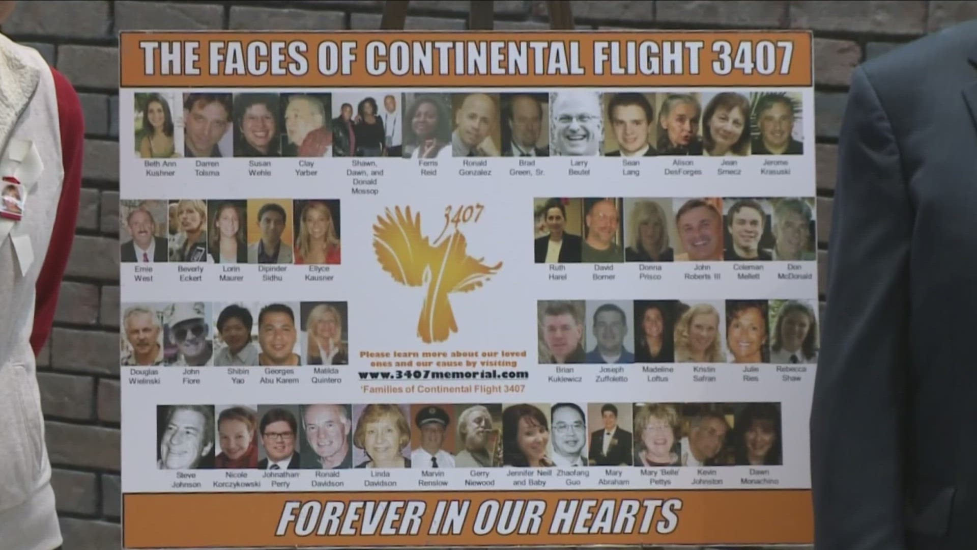 A vigil marking the 15th anniversary of the crash of Flight 3407