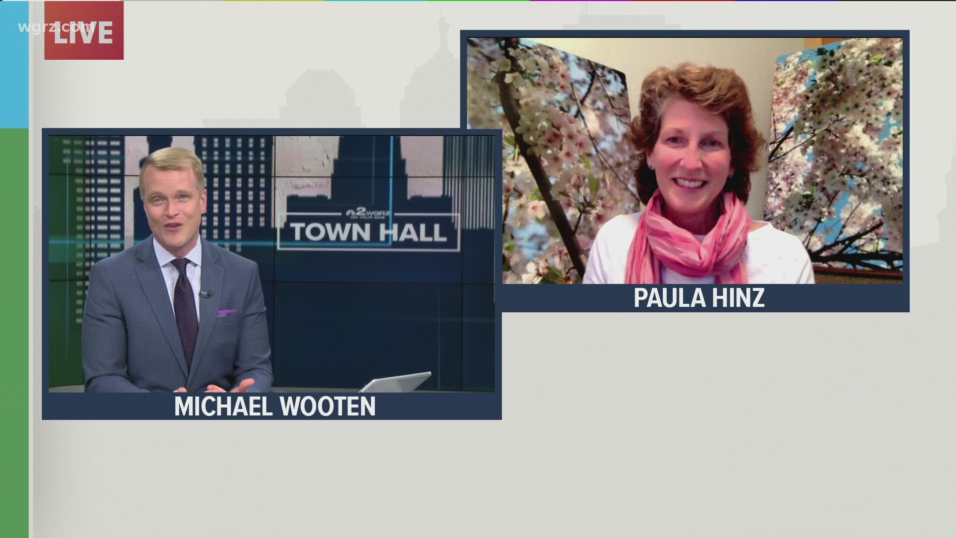 Paula Hinz, co-founder of the Cherry Blossom Festival, joined our town hall to discuss the weekend event here in Buffalo.