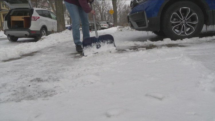 Chipping away: Clean-up efforts after ice storm continue across WNY