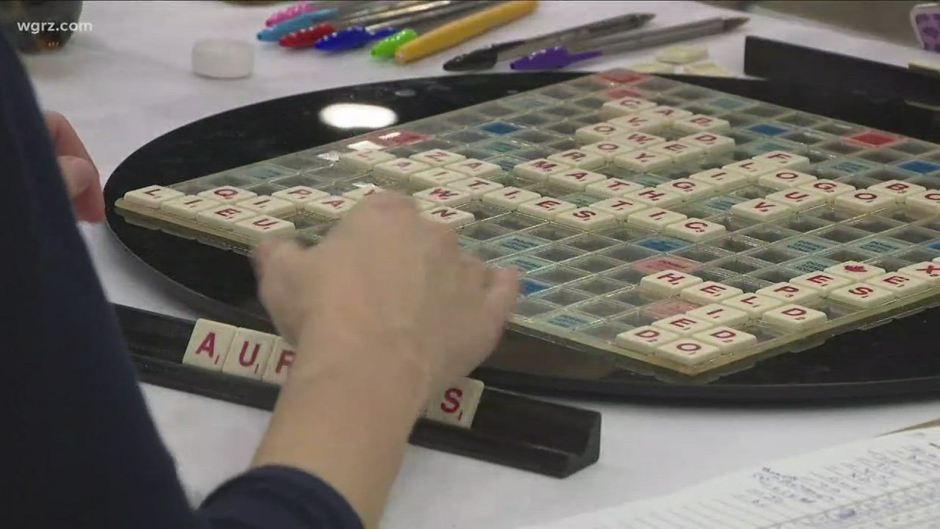 Scrabble Players Compete For Title In Buffalo