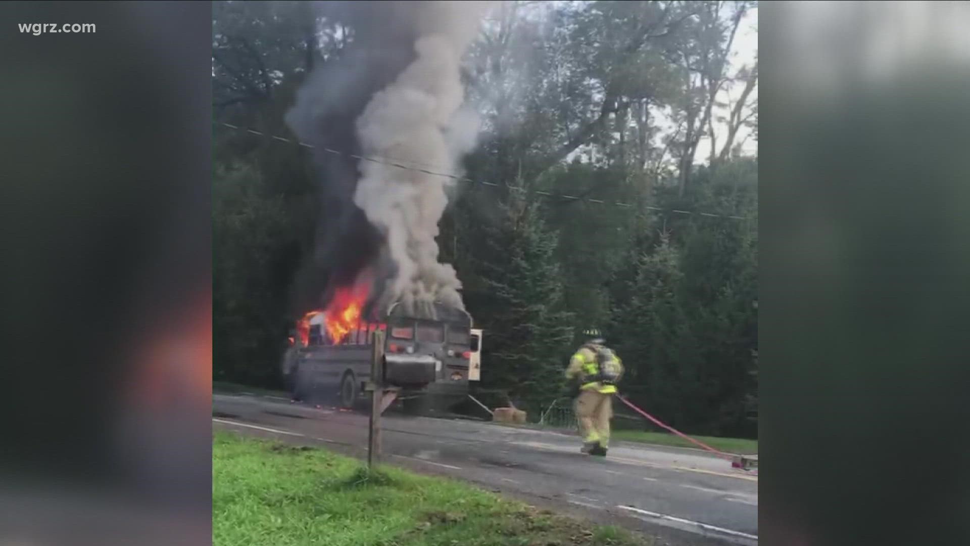 Fire destroys Let's Goat Buffalo bus; no people or animals hurt