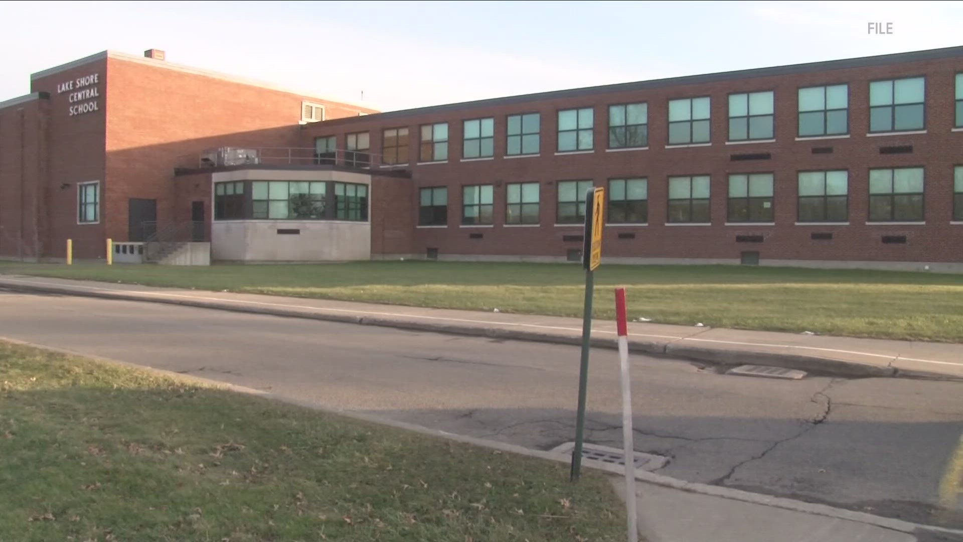 Police are investigating a threat in the Lake Shore Central School district