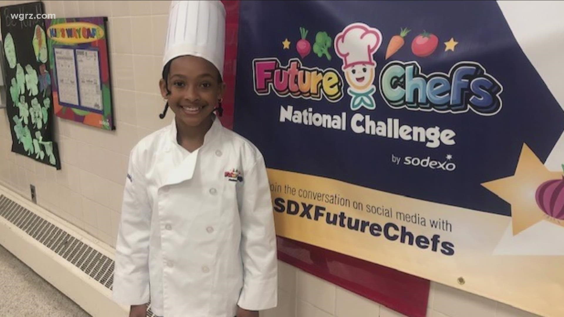 Help this 4th grade chef win national contest