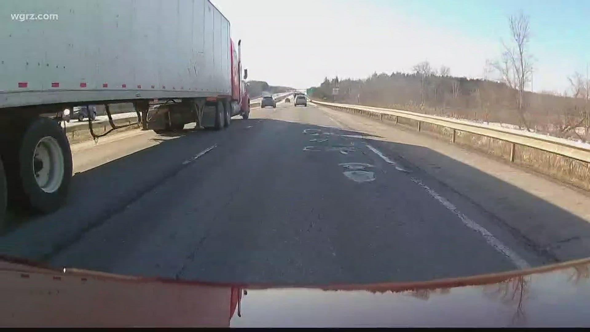 Truckers Frustrated With Thruway Conditions