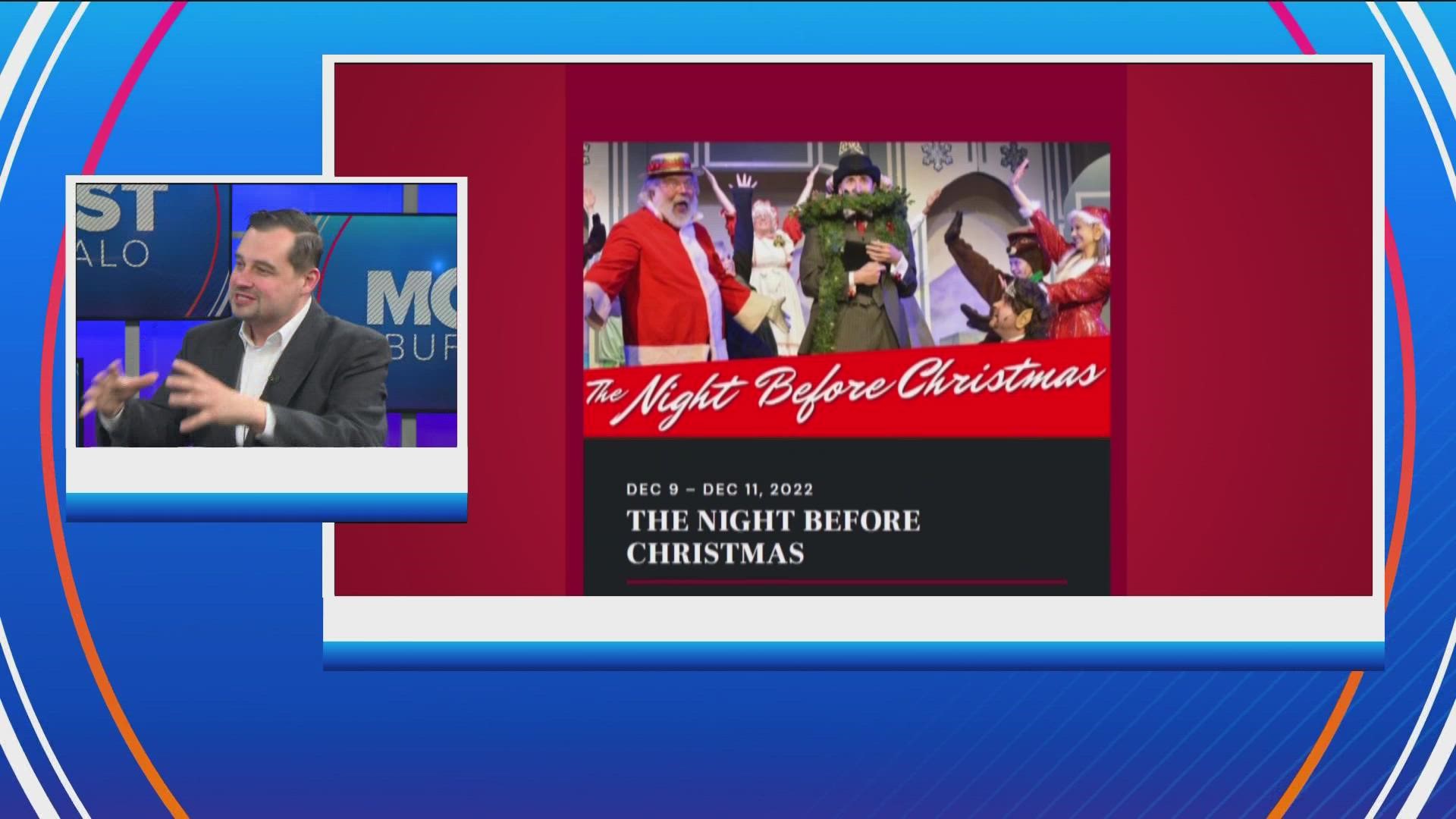 Night Before Christmas musical at the Lancaster Opera House