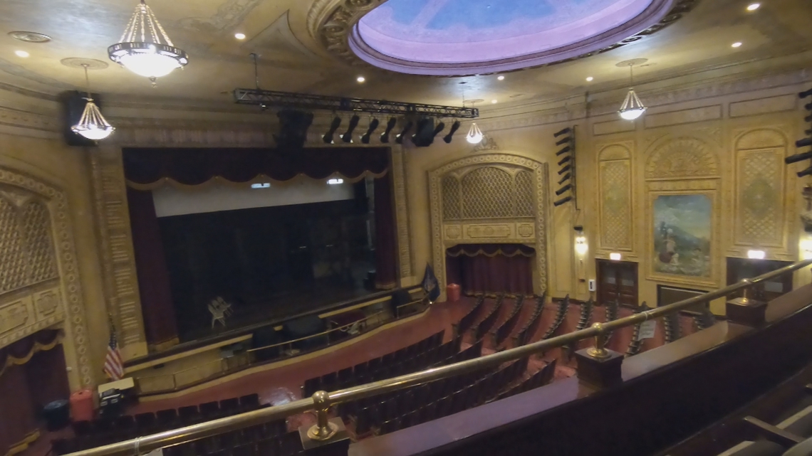 The Gowanda Hollywood Theater, built in 1926, marks its centennial with celebrations and continued restoration.