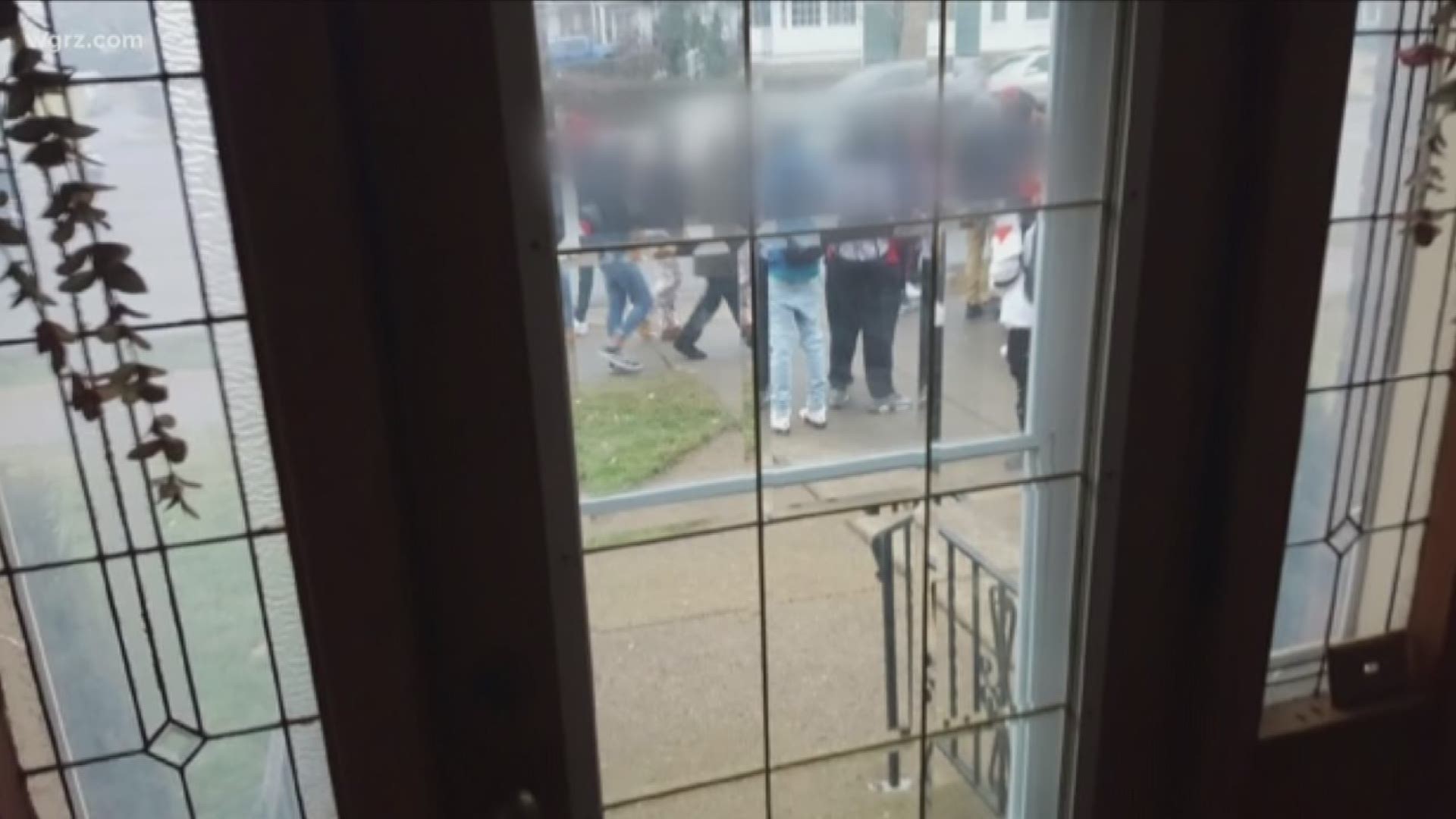 Neighbors shared pictures of students behavior