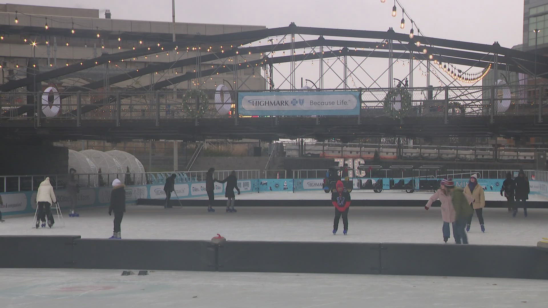 Officials say there's lots to do at Canalside in addition to skating.