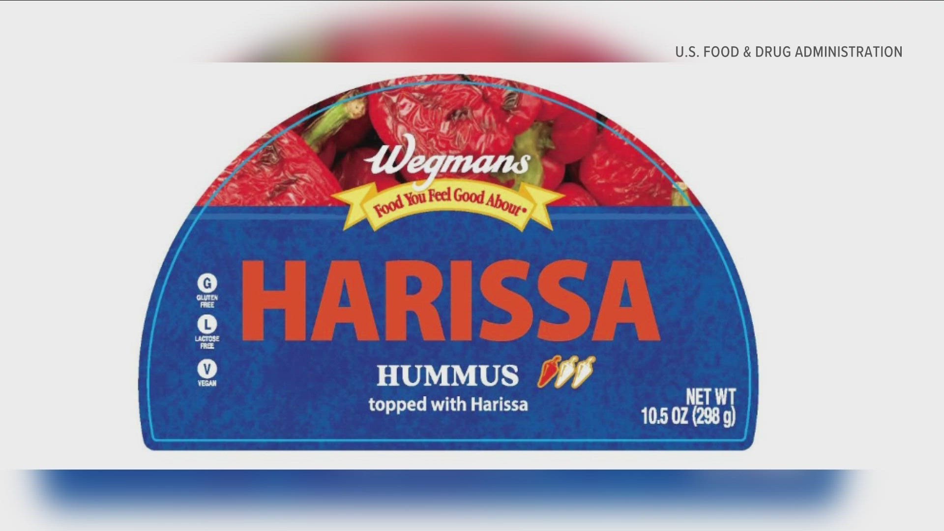 Wegmans recalls Harissa Hummus Dip possible sesame allergen