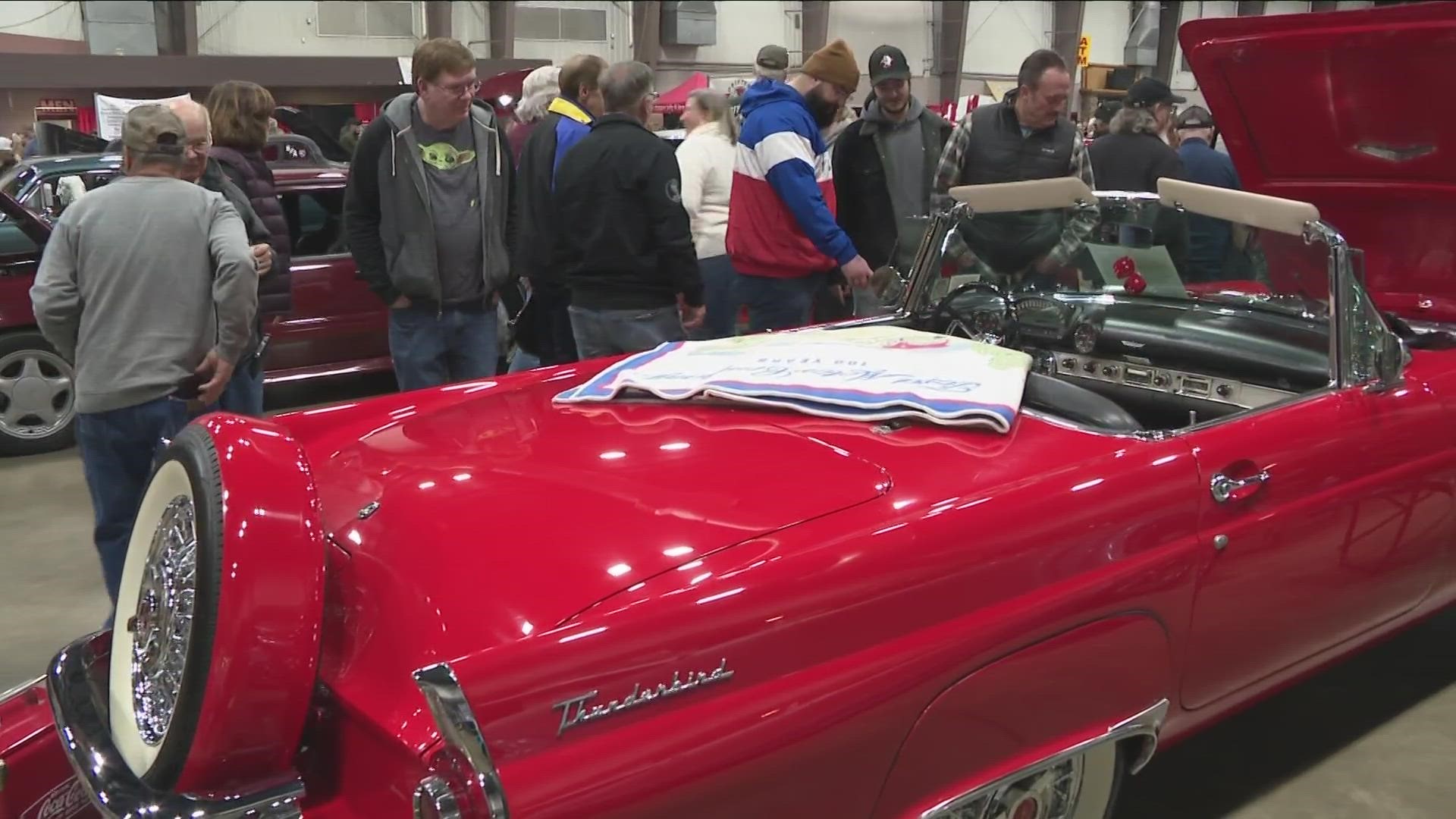 The Cavalcade of Cars at the Hamburg Fairgrounds  features motorcycles, hot rods, and of course, classic cars, plus live music and vendors.