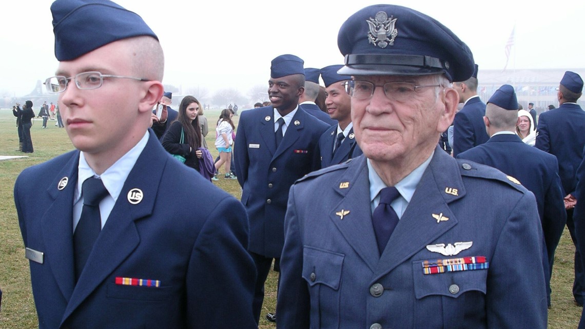 Grandfather to commission grandson at Air Force Academy graduation