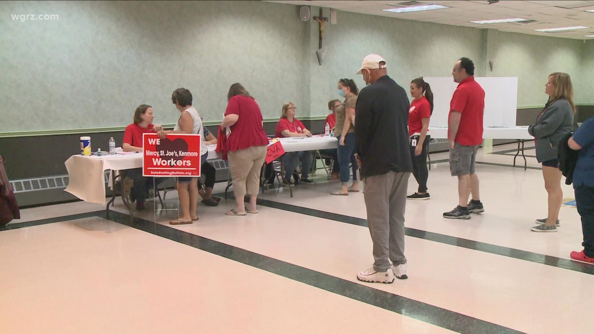 CWA says members will meet tomorrow and start voting on the new contact through Monday.