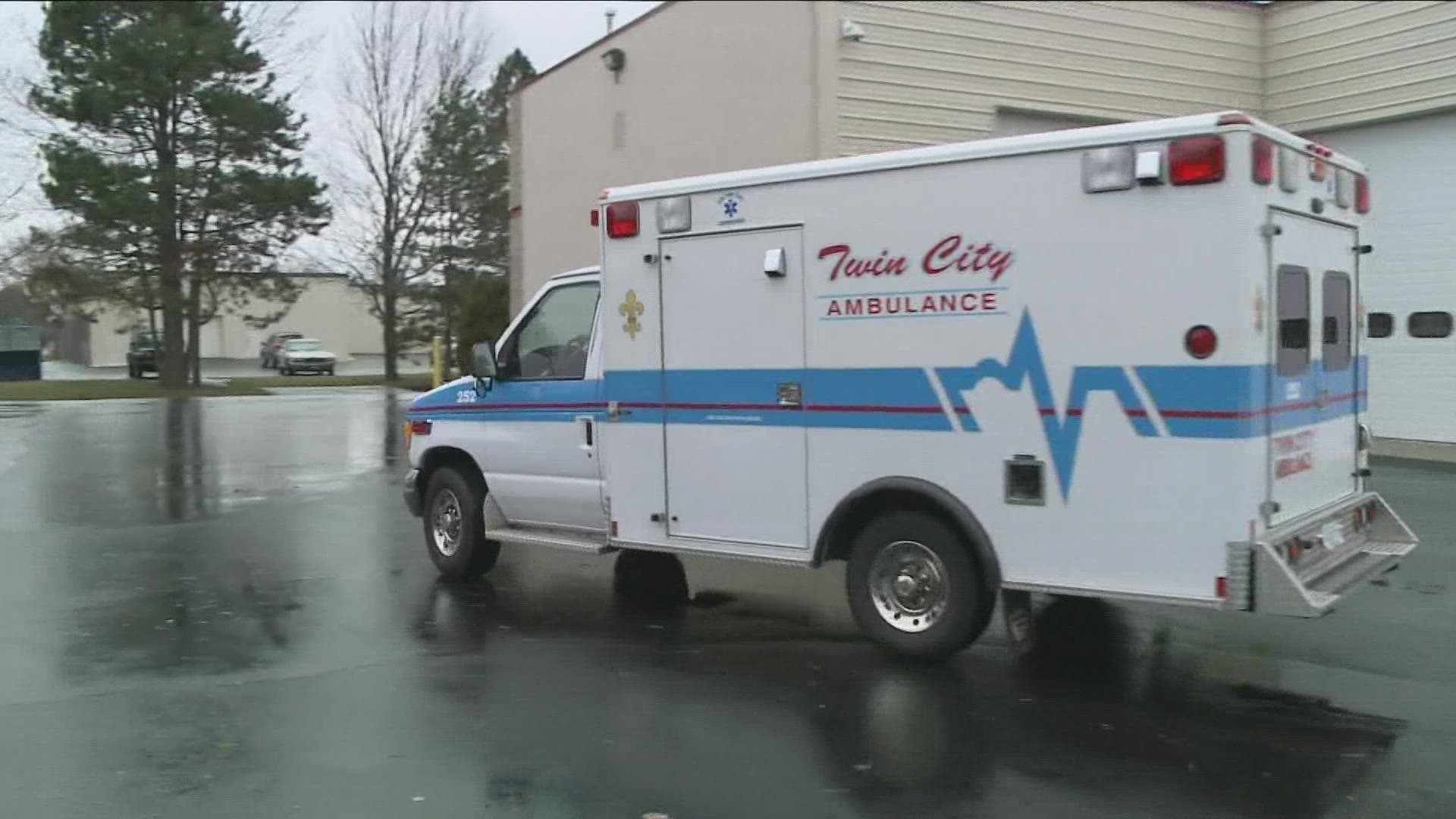 The Twin Cities Ambulance contract with Lockport expires in January and the company says it doesn't have the personnel to renew the agreement.