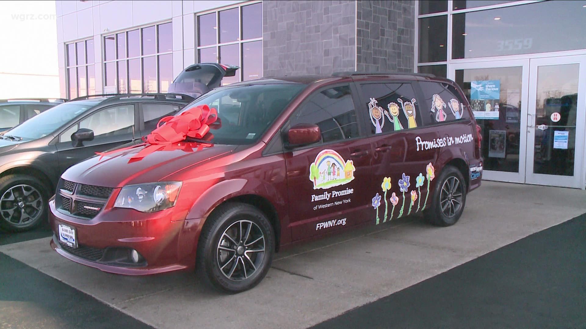 New van donated to Family Promise of WNY