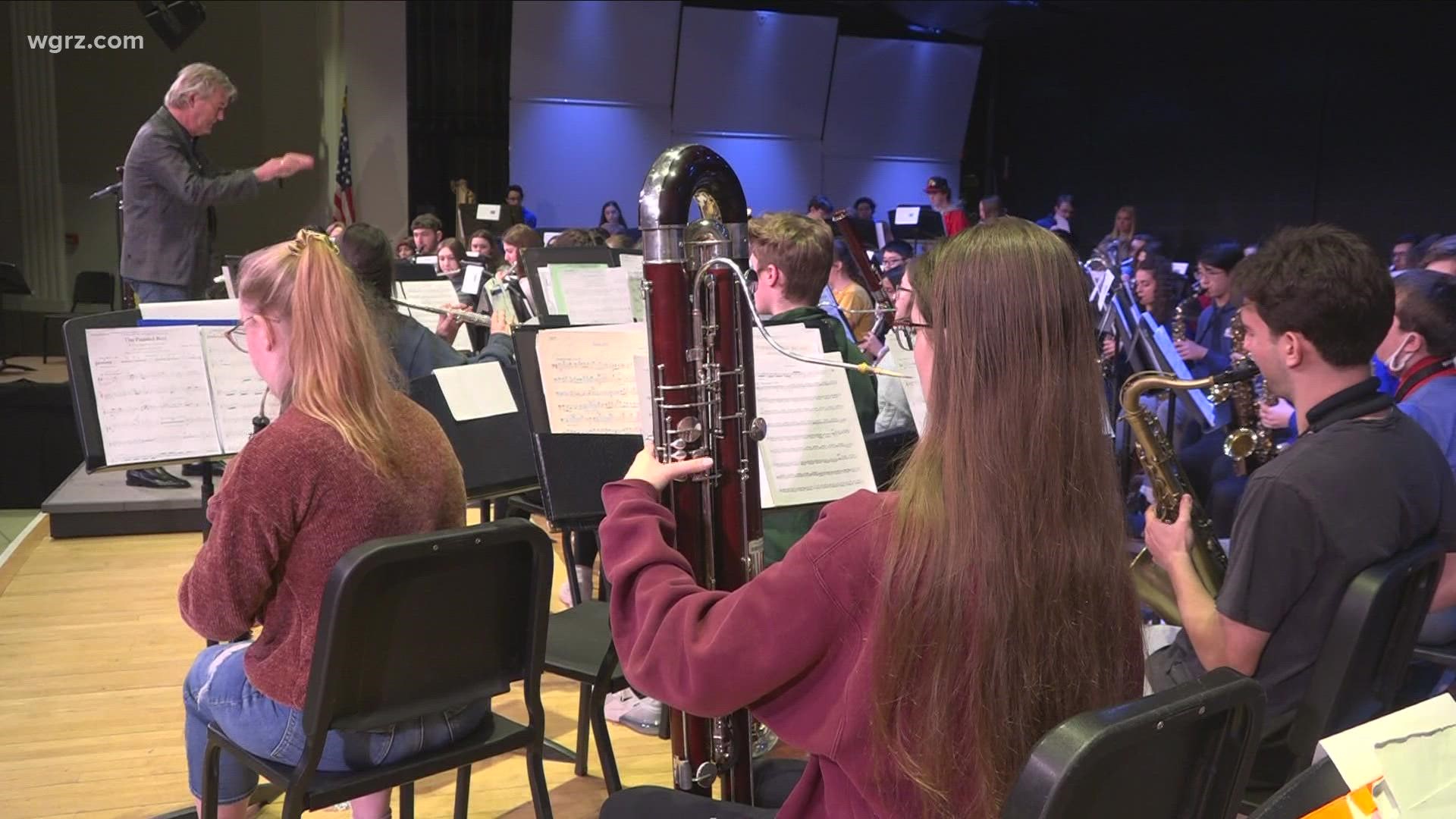 A musical composition that's never-been-heard by the public before will finally come to life. It will be performed by students in Williamsville.
