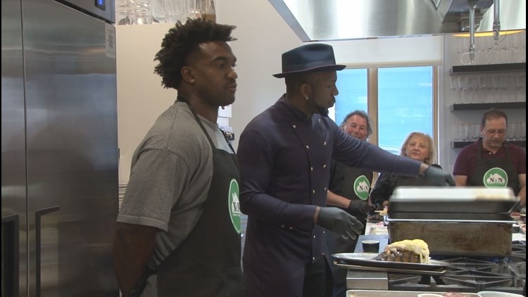 Bills' Tyrel Dodson teams up with Chef Darian to benefit culinary students
