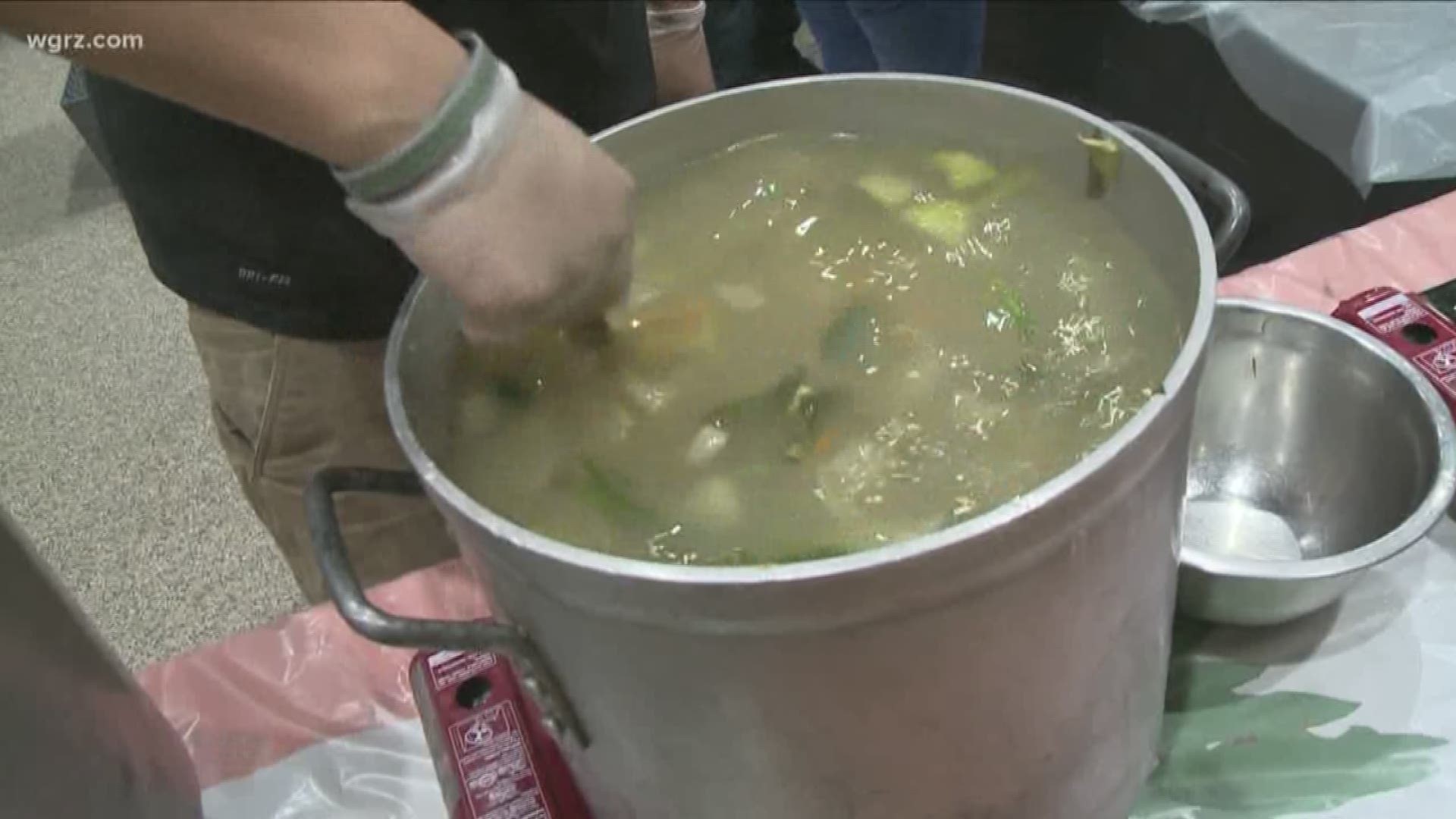 There were 80 different soups from more than 25 restaurants this year.