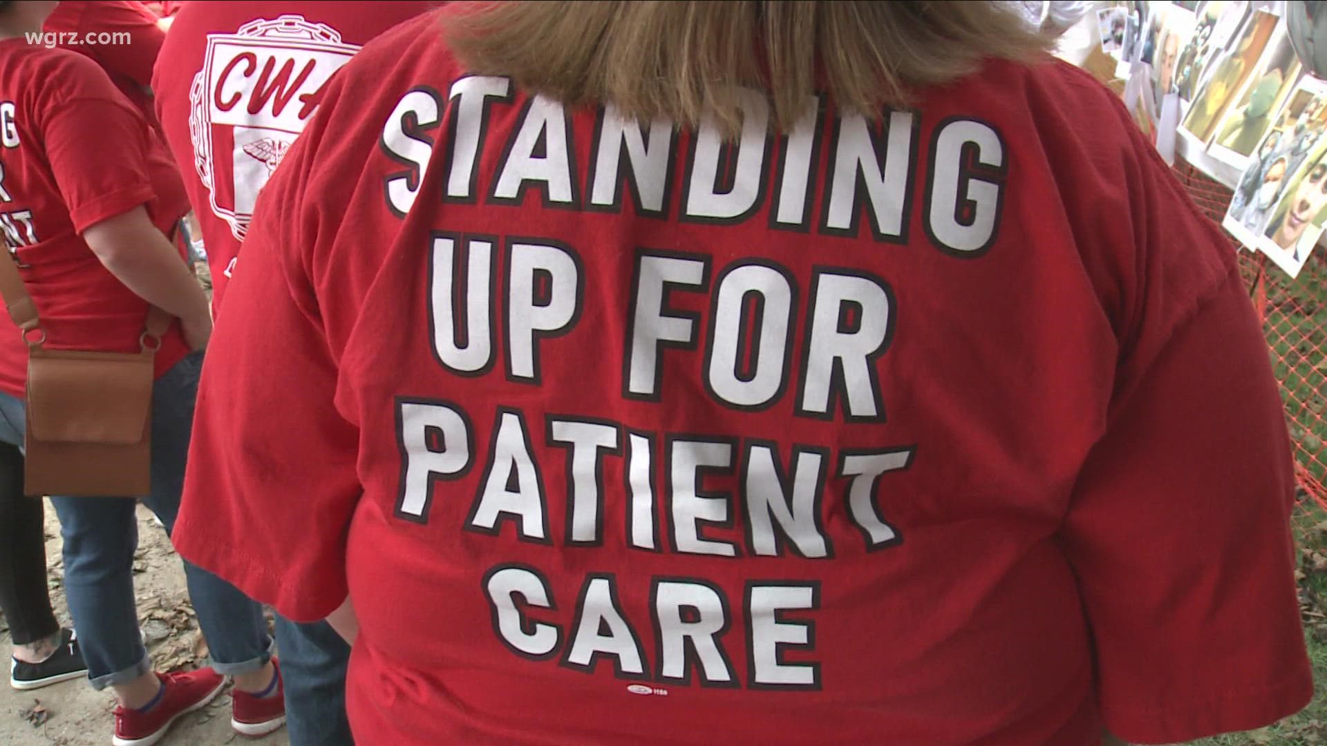 We're starting to see the impact the CWA strike is having on other Western New York hospitals, since operations are very limited at South Buffalo Mercy Hospital.