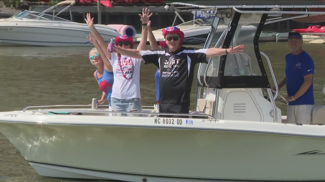 Did You See This Unique Bills Mafia Parade Near Tampa Bay?