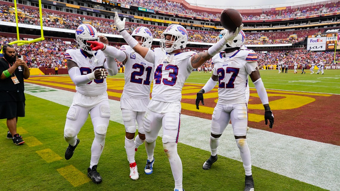 Full highlights of Buffalo Bills' 37-3 win over Washington Commanders