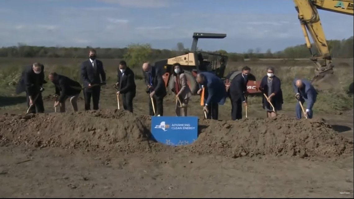 Gov. Hochul visits groundbreaking of green hydrogen production facility in Genesee County - Vimarsana News