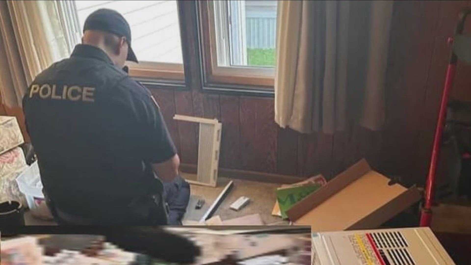 The temperature up to a scorching 97 degrees inside one West Seneca woman's home.  What Lt. Jonathan Luterek did next to help the woman who was down in her luck.