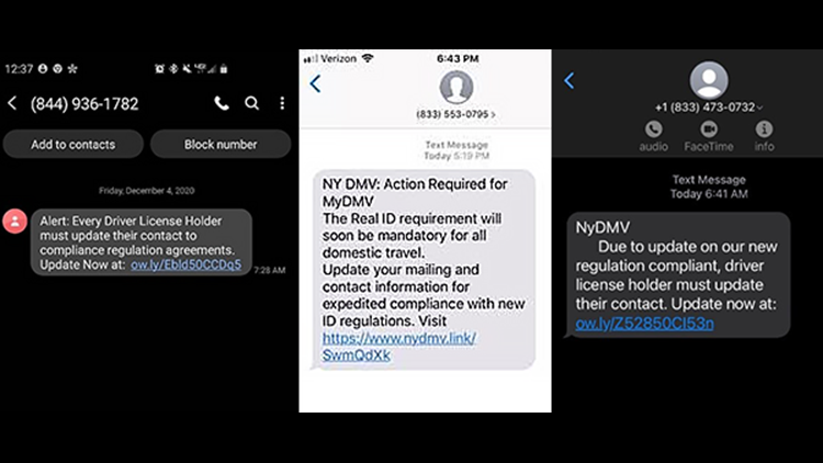 New York State Dmv Warning New Yorkers About Various Phishing Scams
