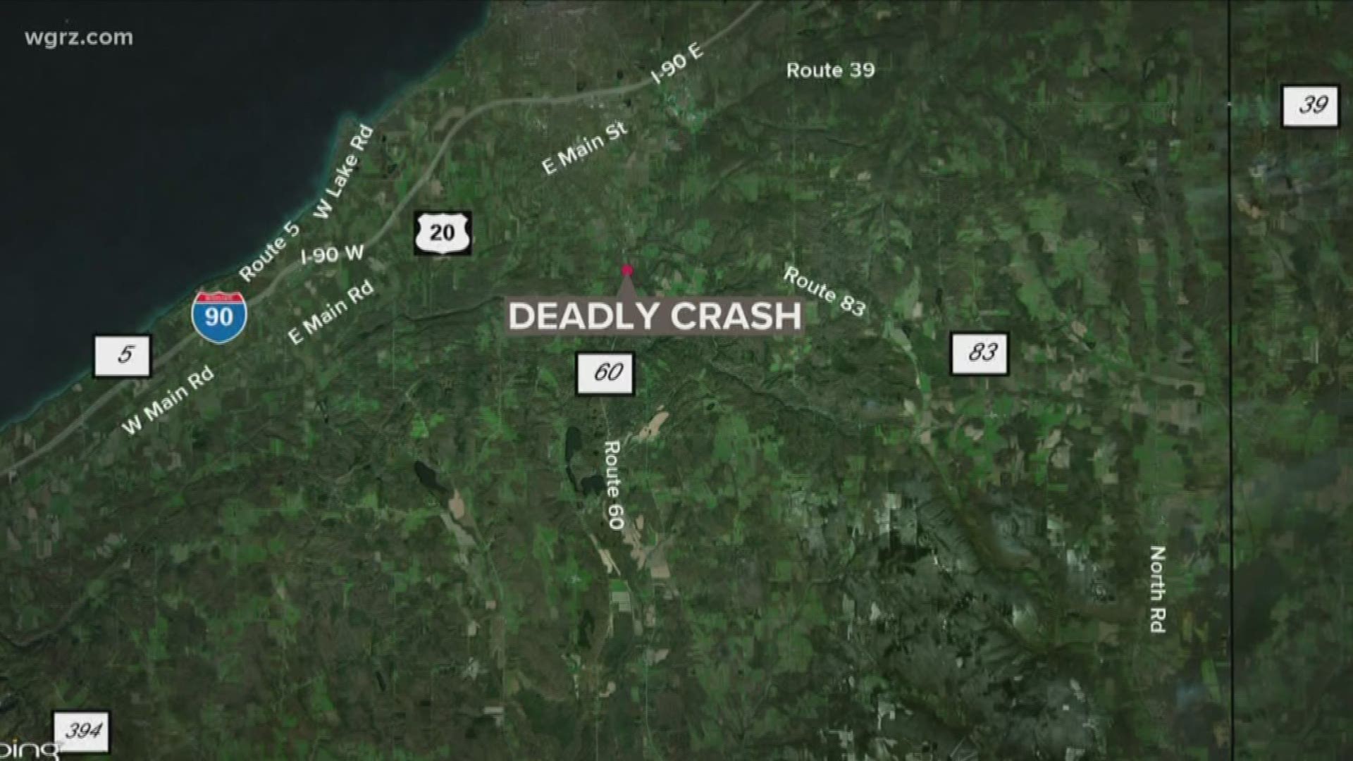 New York State Police say a trooper was flagged down while driving on State Route 60 in the Town of Pomfret and found a man pinned underneath a tractor.