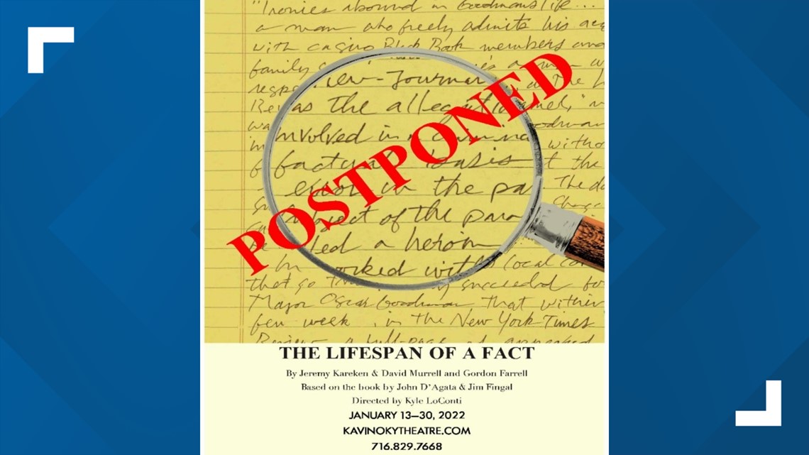 Kavinoky Theatre postpones 'Lifespan of a Fact' until June - Vimarsana News