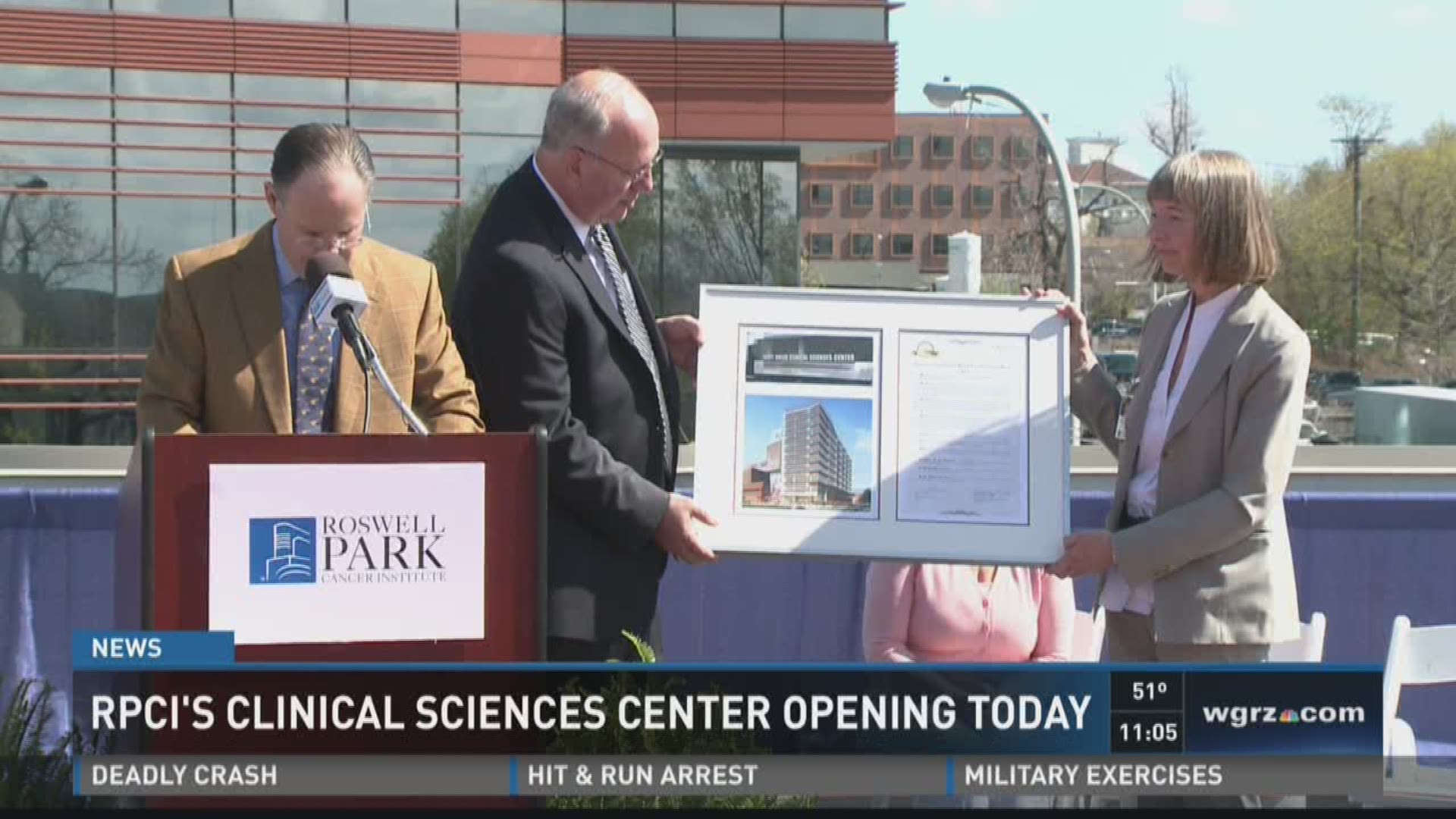 RPCI's Clinical Sciences Center opening