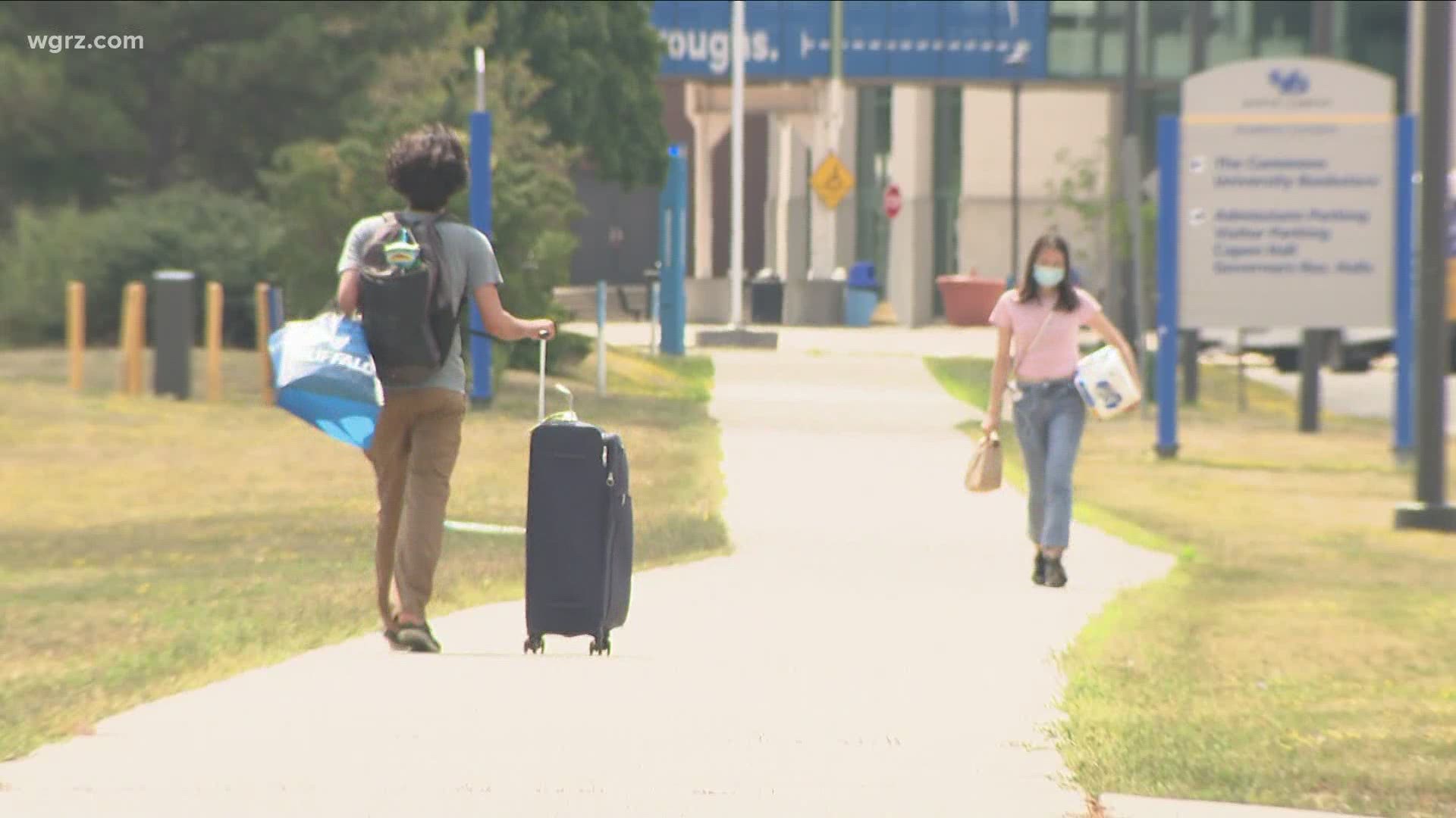 UB students return beginning this weekend