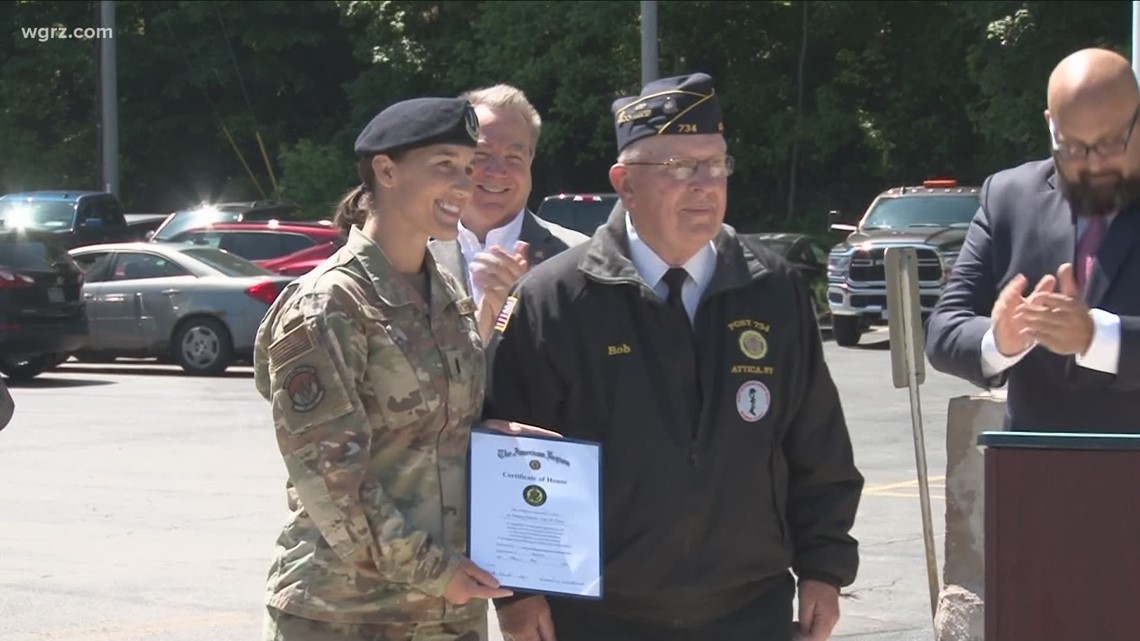 Attica native honored after qualifying for U.S. Army Ranger status ...